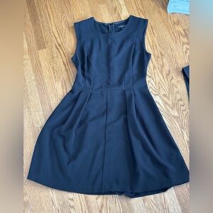 Dynamite Black Sleeveless Mini Fit-&-Flare Dress